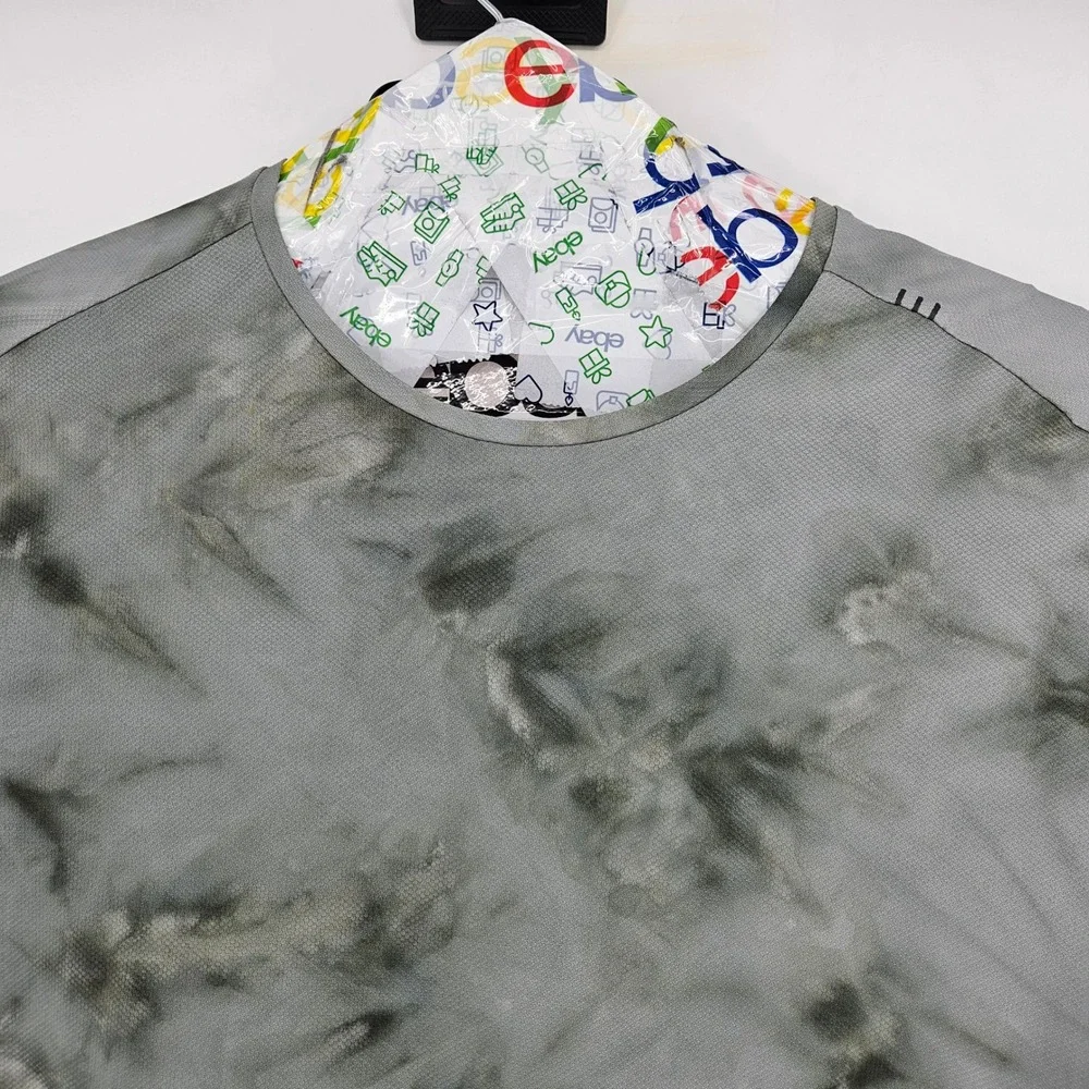 Lululemon Shirt Mens Extra Large Performance Tee Activewear Gym Training Tie Dye